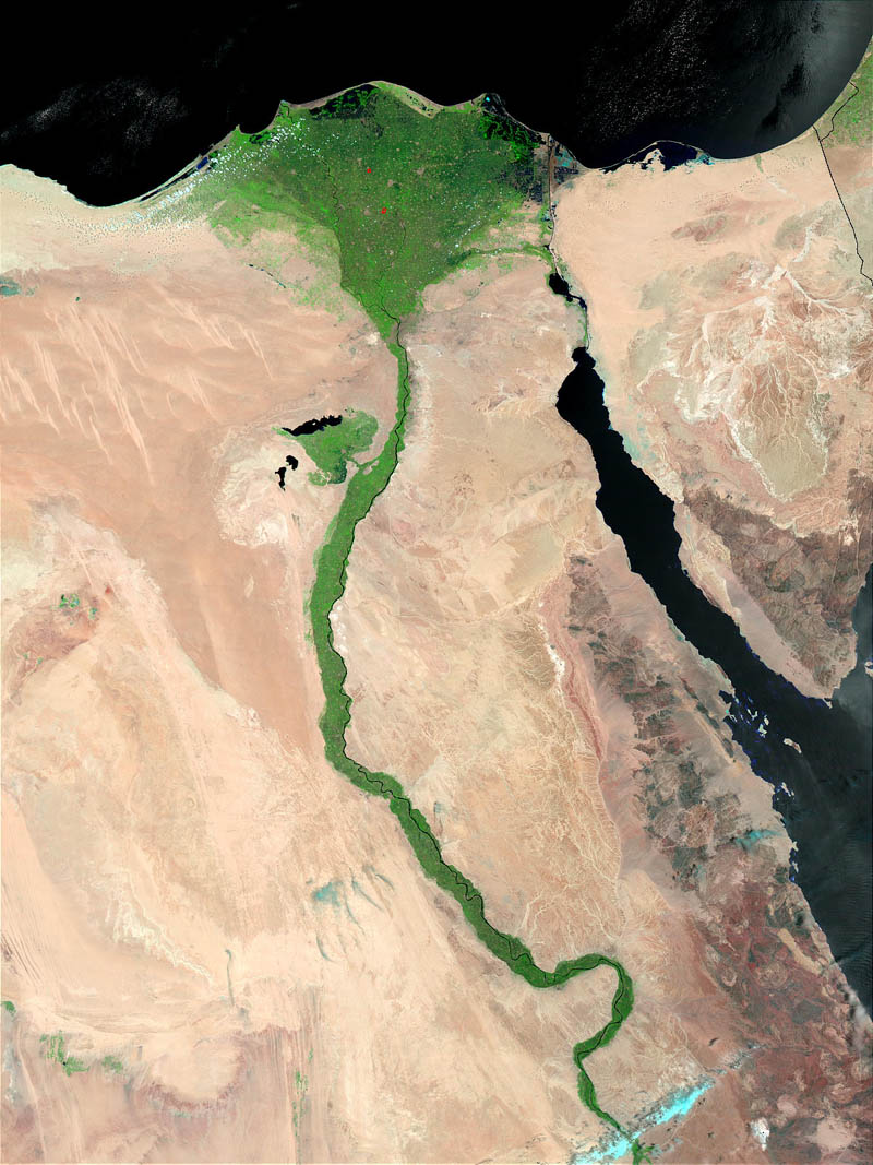 Nile from the sky